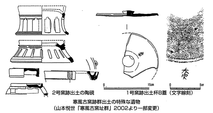 寒風古窯跡群出土の特殊な遺物